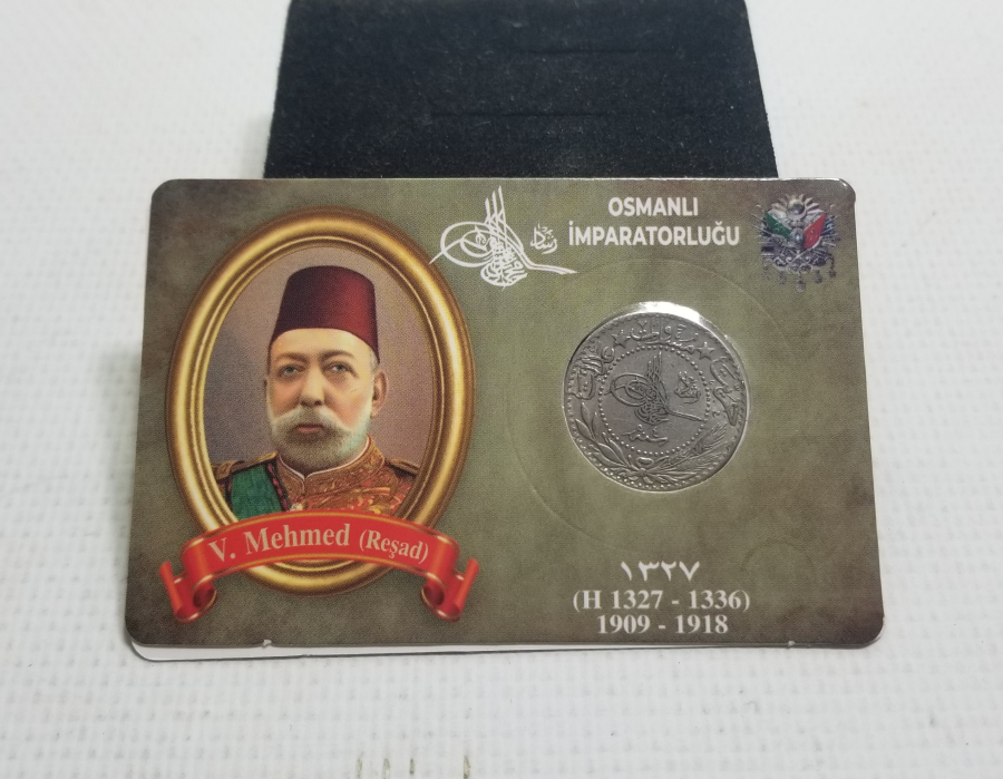 MEHMET REŞAT HAN DÖNEMİ KOLEKSİYONLUK NİKEL 20 PARA