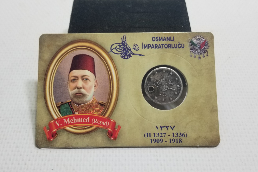 SULTAN MEHMET REŞAT HAN DÖNEMİ GÜMÜŞ 2 KURUŞ MECİDİYE