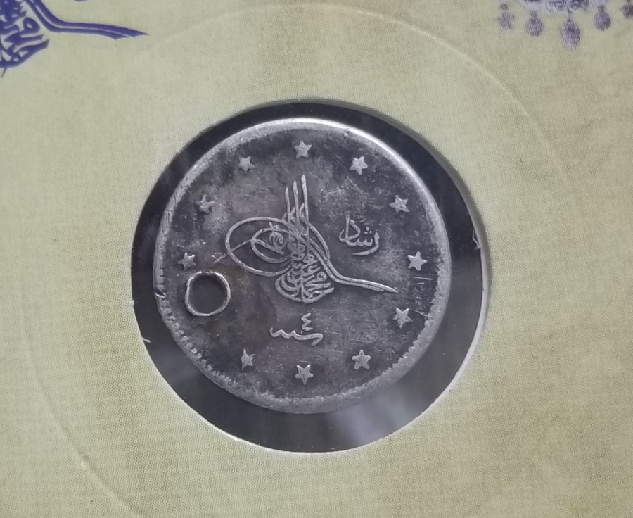 SULTAN MEHMET REŞAT HAN DÖNEMİ GÜMÜŞ 2 KURUŞ MECİDİYE
