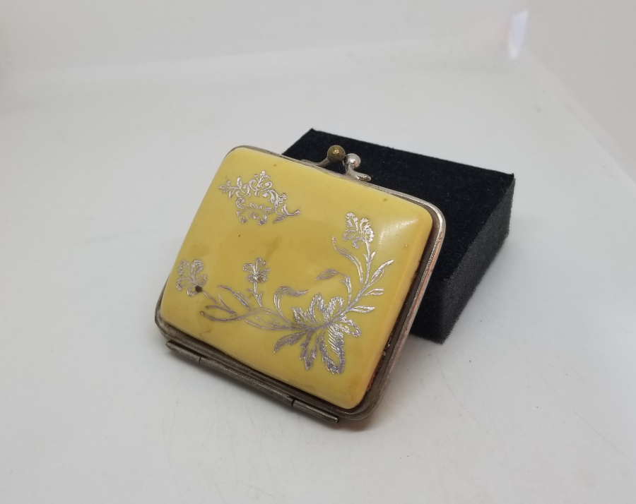 OSMANLI DÖNEMİ GÜMÜŞ VARAKLI CÜZDAN