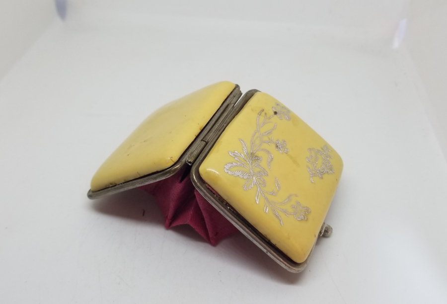 OSMANLI DÖNEMİ GÜMÜŞ VARAKLI CÜZDAN