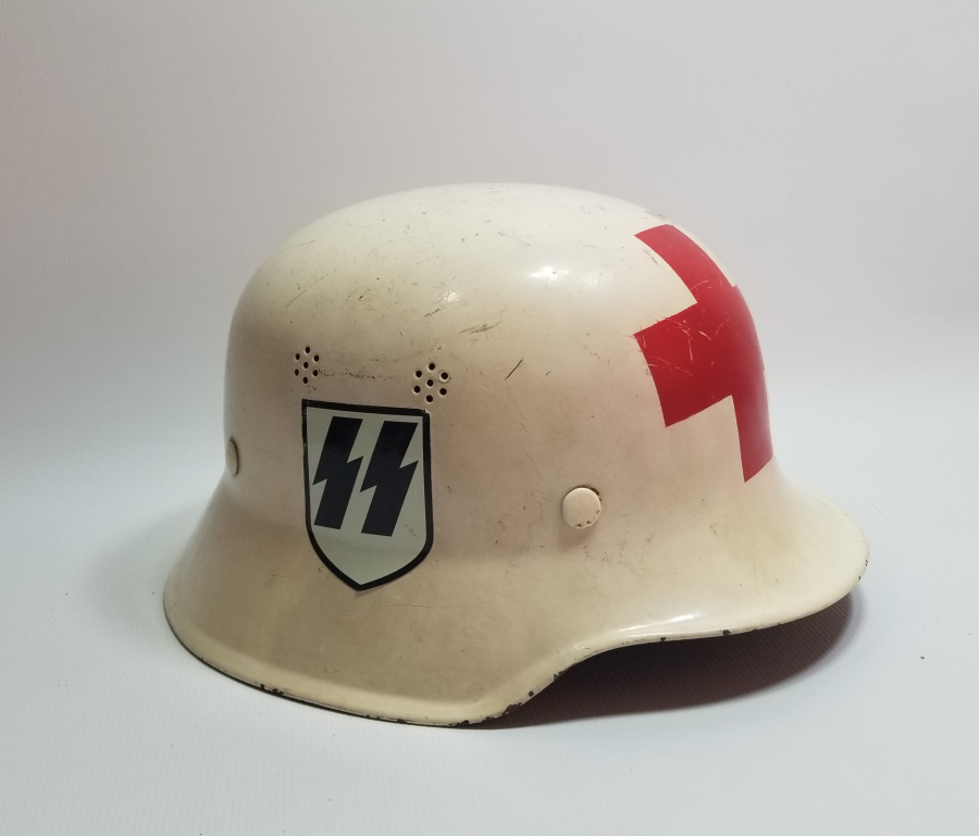 2. DÜNYA SAVAŞI NADİR NAZİ M34 POLİS KASKI