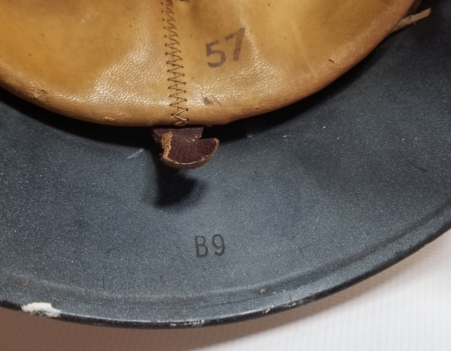 2. DÜNYA SAVAŞI NADİR NAZİ M34 POLİS KASKI