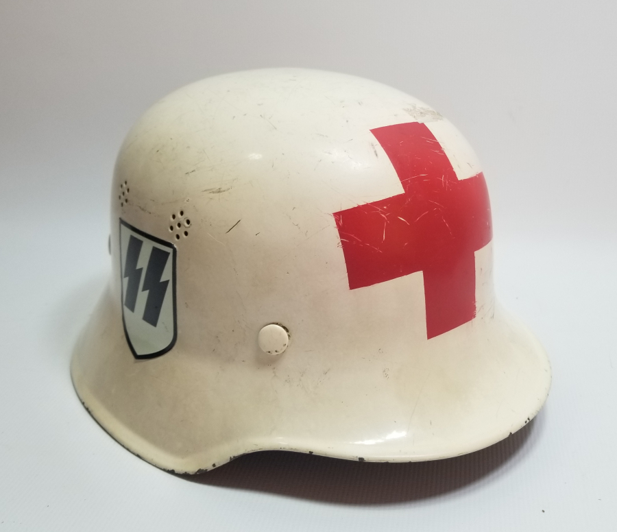 2. DÜNYA SAVAŞI NADİR NAZİ M34 POLİS KASKI