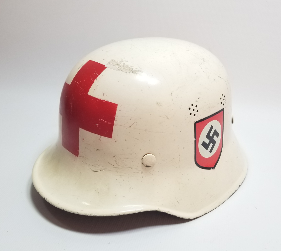 2. DÜNYA SAVAŞI NADİR NAZİ M34 POLİS KASKI