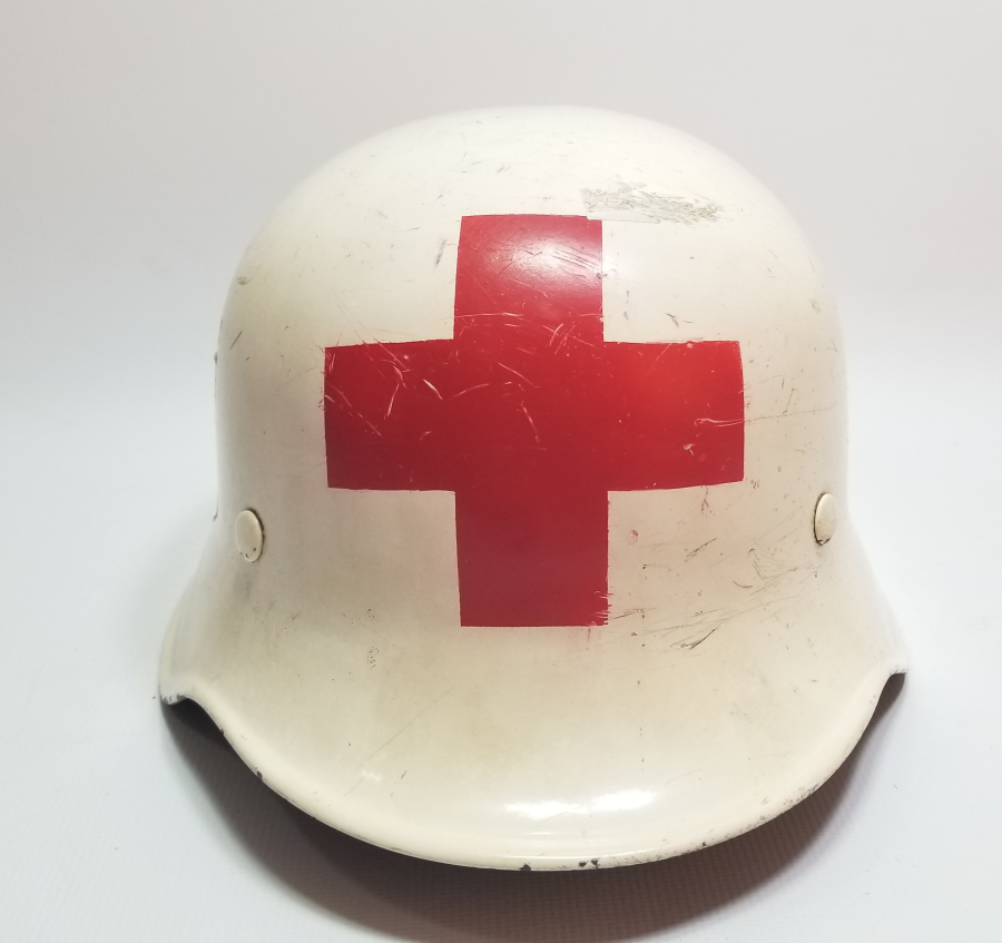 2. DÜNYA SAVAŞI NADİR NAZİ M34 POLİS KASKI