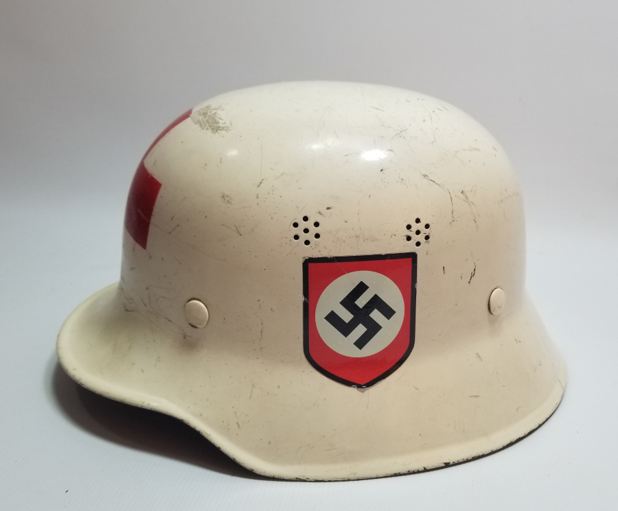 2. DÜNYA SAVAŞI NADİR NAZİ M34 POLİS KASKI