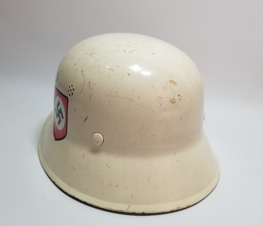 2. DÜNYA SAVAŞI NADİR NAZİ M34 POLİS KASKI