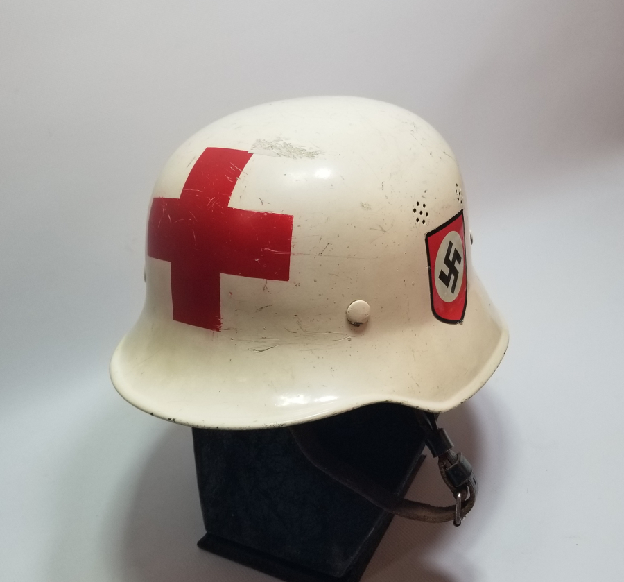 2. DÜNYA SAVAŞI NADİR NAZİ M34 POLİS KASKI