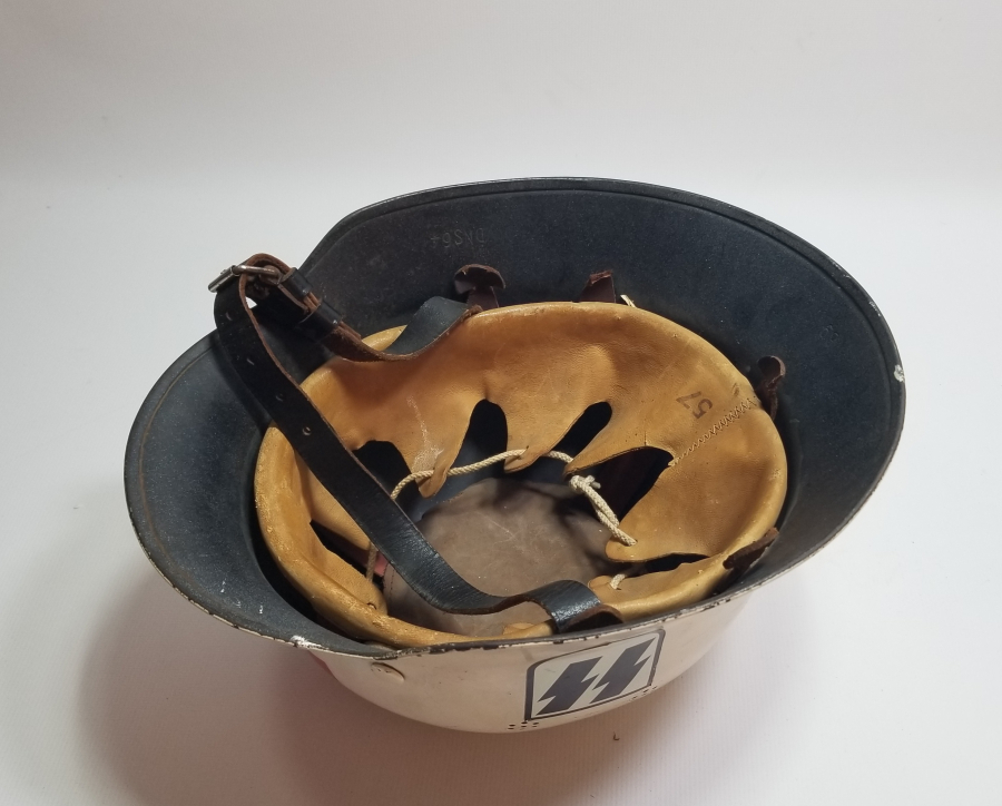 2. DÜNYA SAVAŞI NADİR NAZİ M34 POLİS KASKI