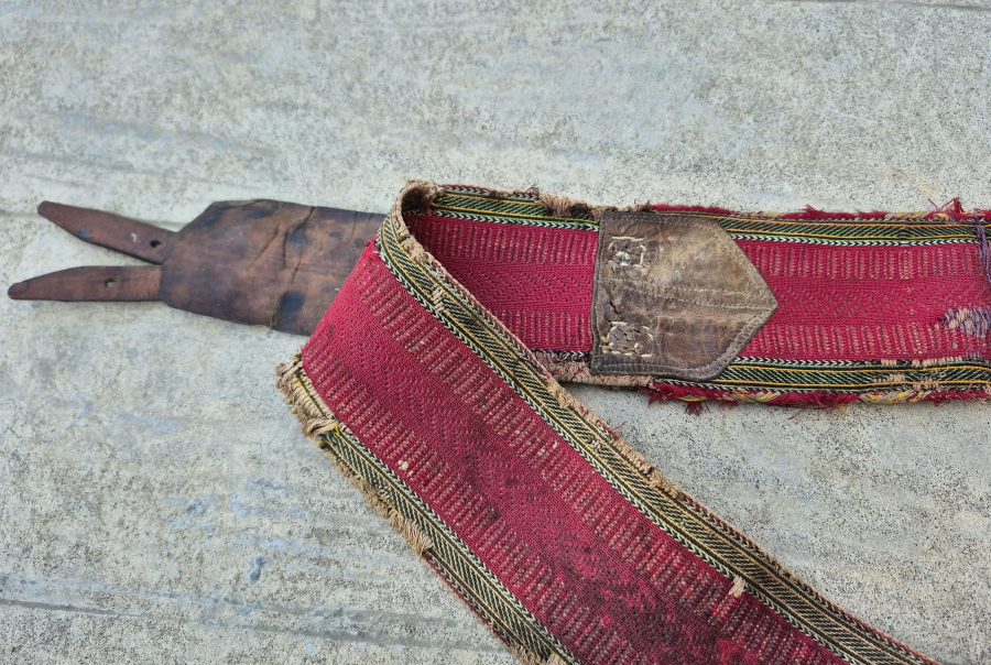 OSMANLI DÖNEMİ EL DOKUMA DERVİŞ KEMERİ