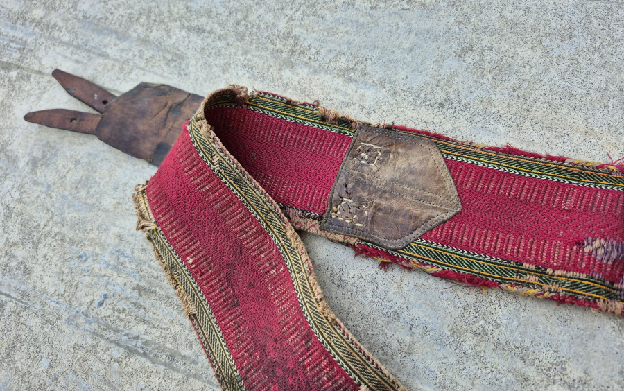 OSMANLI DÖNEMİ EL DOKUMA DERVİŞ KEMERİ