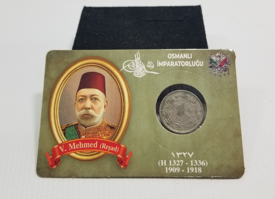MEHMET REŞAT HAN DÖNEMİ KOLEKSİYONLUK NİKEL 10 PARA