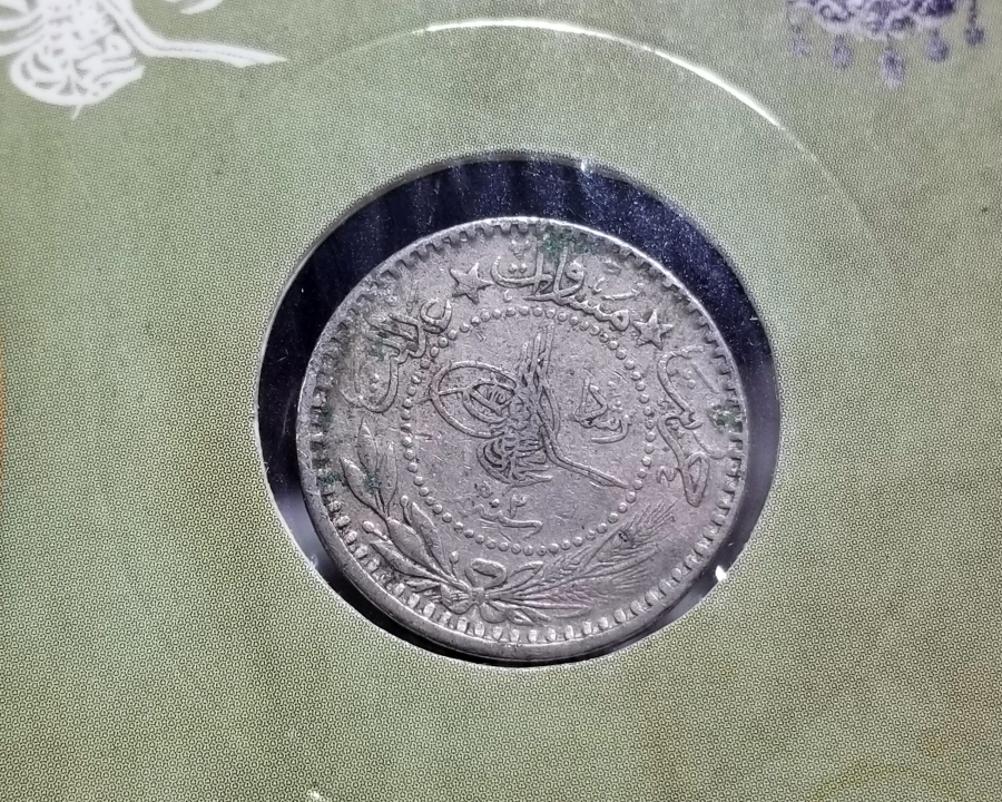 MEHMET REŞAT HAN DÖNEMİ KOLEKSİYONLUK NİKEL 10 PARA