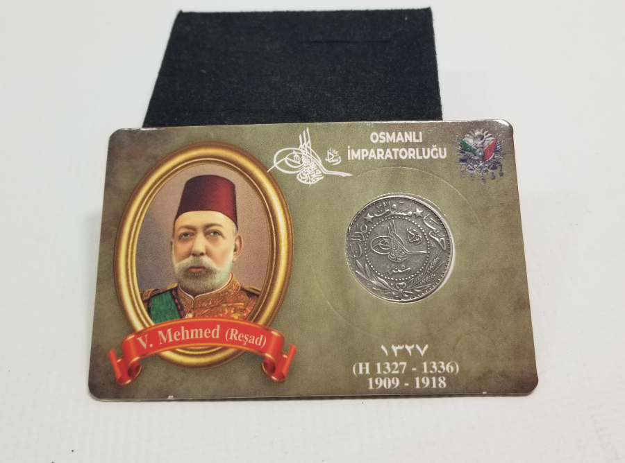 MEHMET REŞAT HAN DÖNEMİ KOLEKSİYONLUK NİKEL 20 PARA