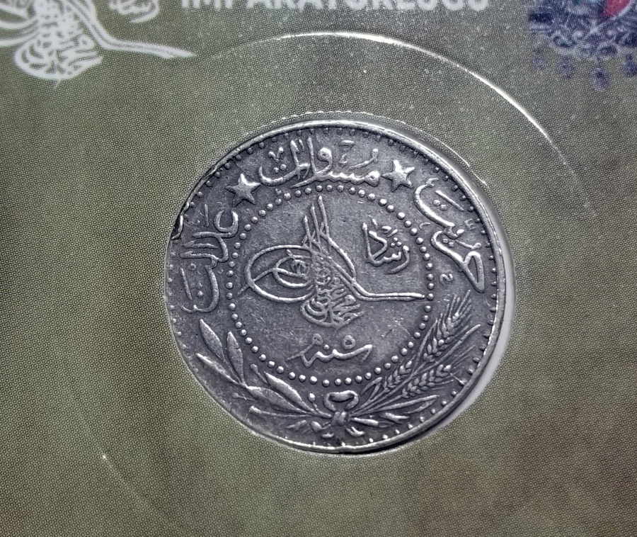 MEHMET REŞAT HAN DÖNEMİ KOLEKSİYONLUK NİKEL 20 PARA