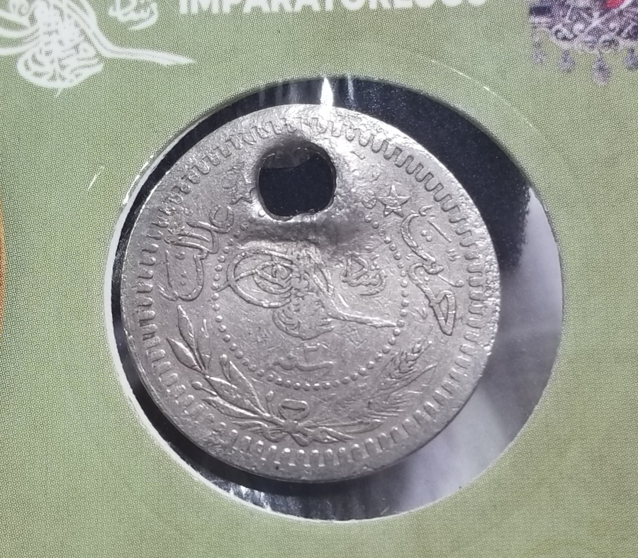 MEHMET REŞAT HAN DÖNEMİ KOLEKSİYONLUK NİKEL 40 PARA