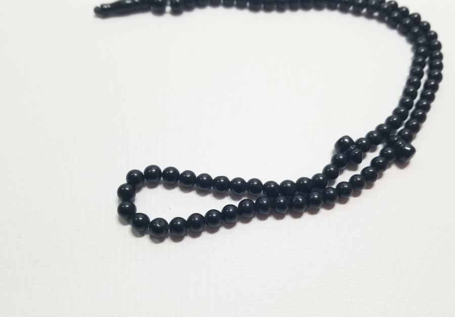 NADİR RENKTE OSMANLI DÖNEMİ 99LUK BEYKOZ NAMAZ TESPİHİ