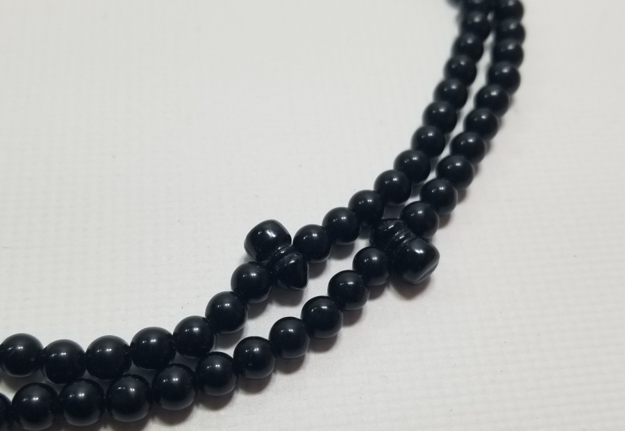 NADİR RENKTE OSMANLI DÖNEMİ 99LUK BEYKOZ NAMAZ TESPİHİ