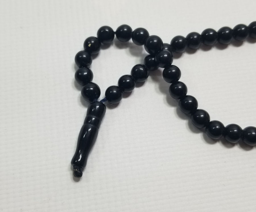 NADİR RENKTE OSMANLI DÖNEMİ 99LUK BEYKOZ NAMAZ TESPİHİ