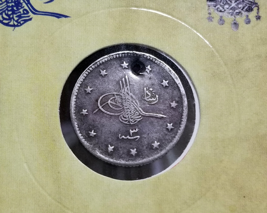 SULTAN MEHMET REŞAD HAN DÖNEMİ GÜMÜŞ 2 KURUŞ MECİDİYE