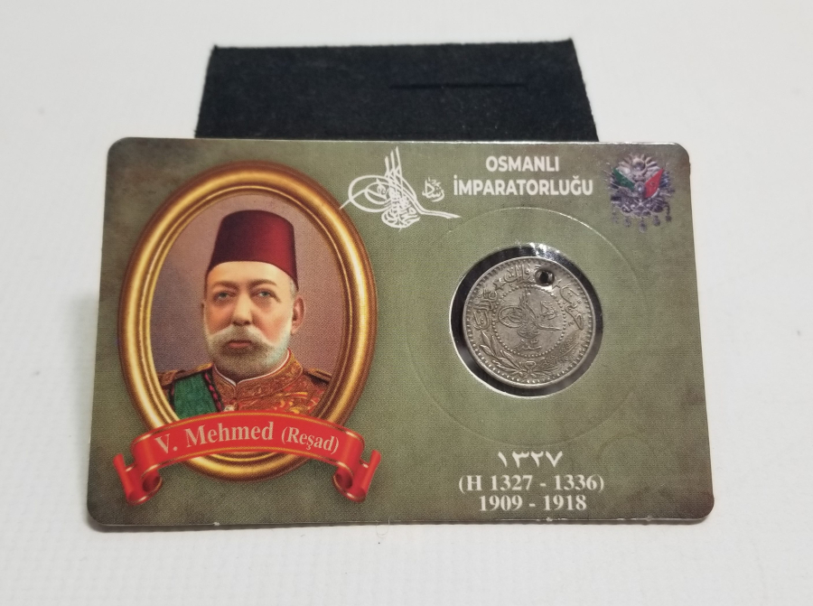 MEHMET REŞAT HAN DÖNEMİ KOLEKSİYONLUK NİKEL 10 PARA