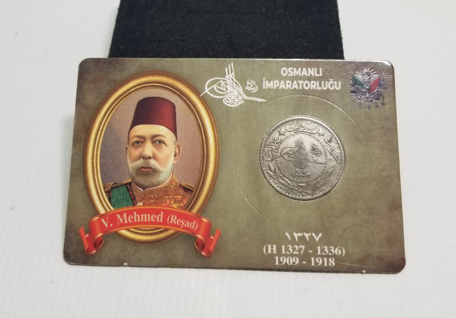 MEHMET REŞAT HAN DÖNEMİ KOLEKSİYONLUK NİKEL 20 PARA