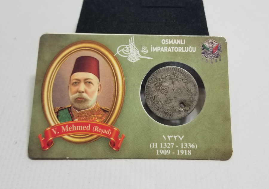 MEHMET REŞAT HAN DÖNEMİ KOLEKSİYONLUK NİKEL 40 PARA