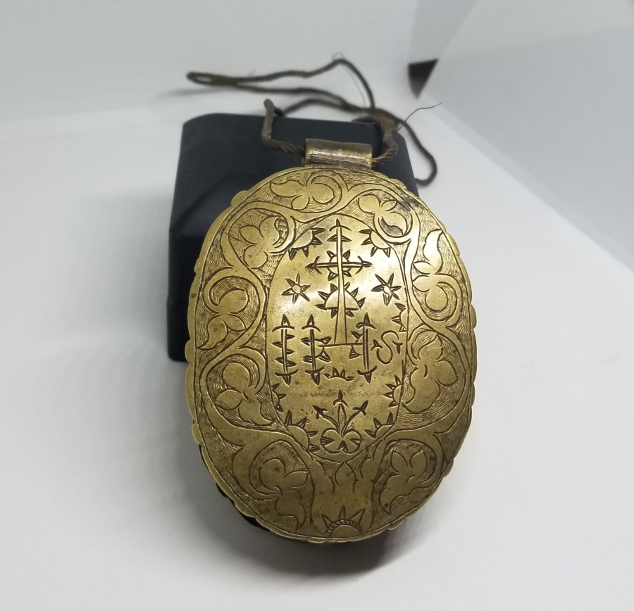 ÜZERİ KALEM VE KABARTMA İŞÇİLİKLİ OSMANLI DÖNEMİ ÇOK NADİR RUM HAMAYIL