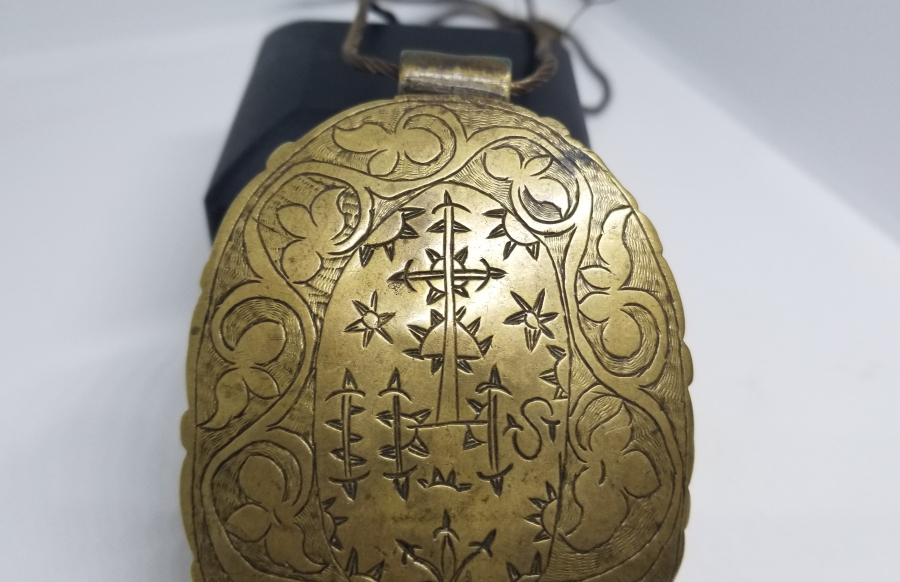 ÜZERİ KALEM VE KABARTMA İŞÇİLİKLİ OSMANLI DÖNEMİ ÇOK NADİR RUM HAMAYIL