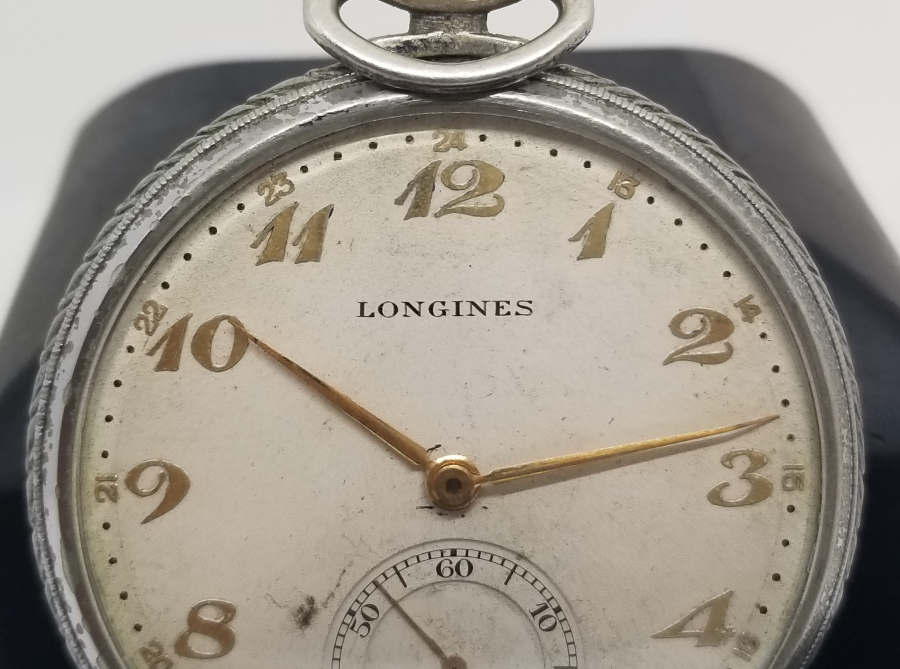 LONGİNES MARKA ANTIKA CEP SAATİ 