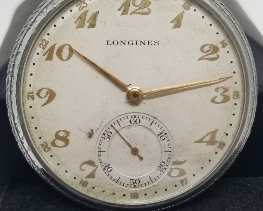 LONGİNES MARKA ANTIKA CEP SAATİ 
