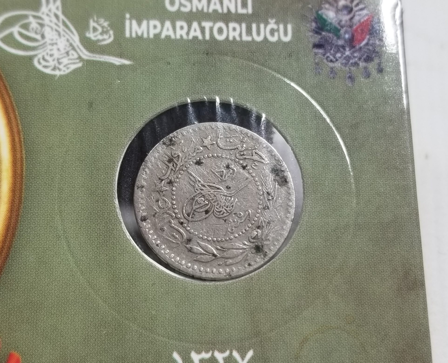 MEHMET REŞAD HAN DÖNEMİ KOLEKSİYONLUK NİKEL 10 PARA