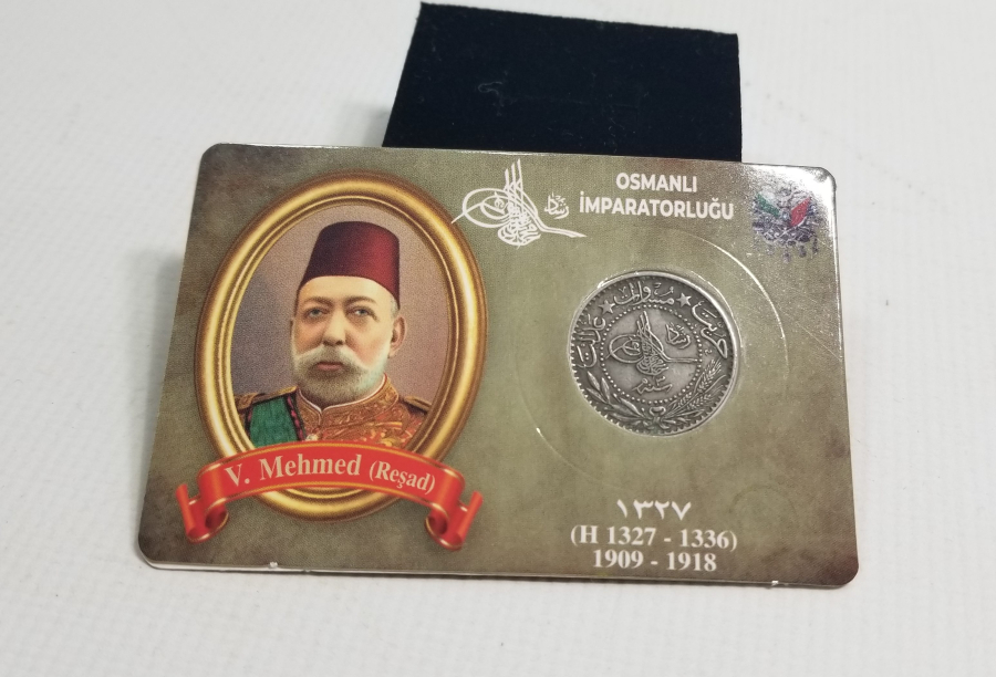 MEHMET REŞAD HAN DÖNEMİ KOLEKSİYONLUK NİKEL 20 PARA