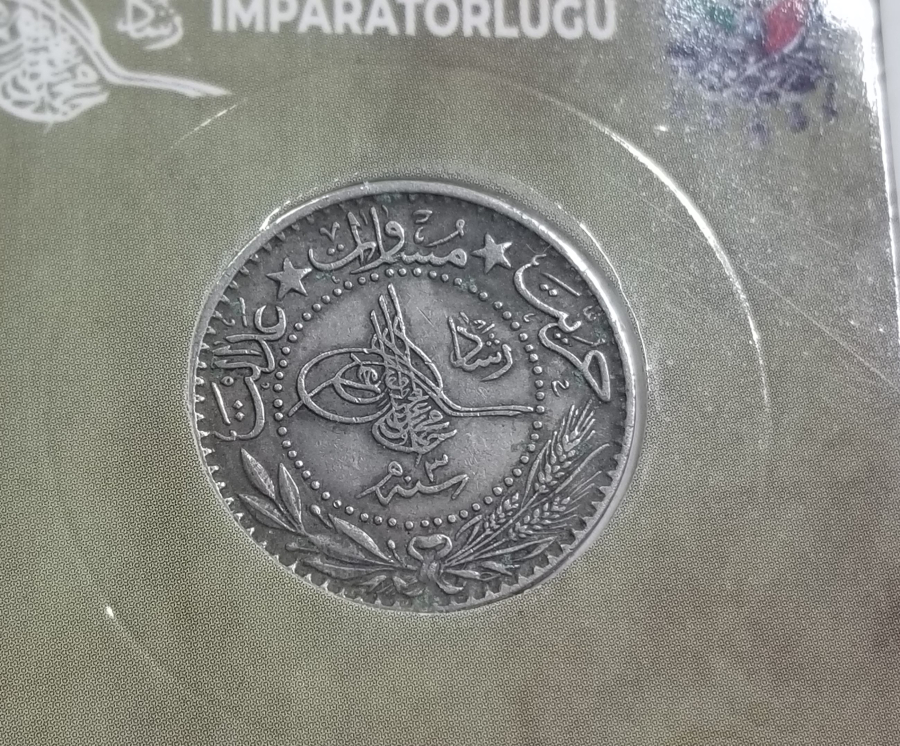 MEHMET REŞAD HAN DÖNEMİ KOLEKSİYONLUK NİKEL 20 PARA
