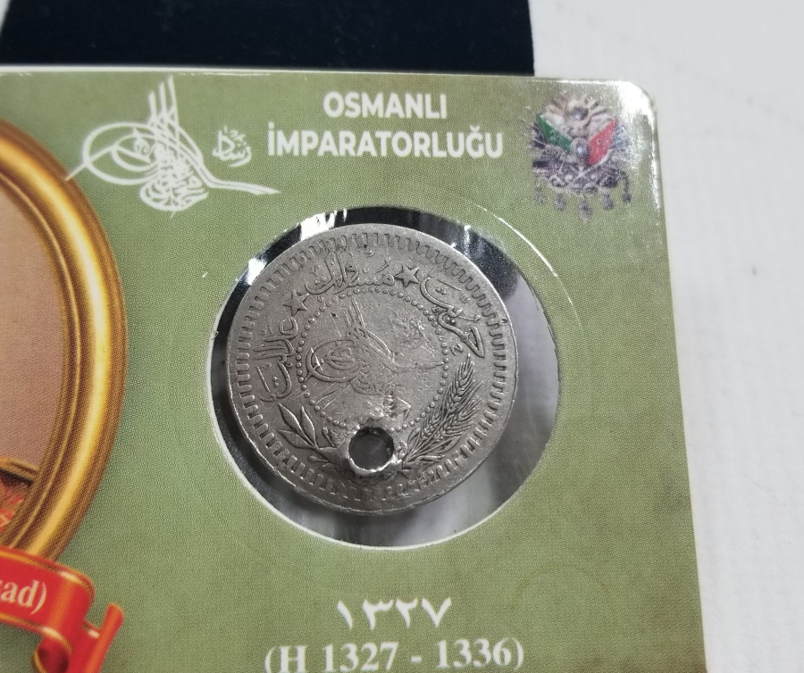 MEHMET REŞAD HAN DÖNEMİ KOLEKSİYONLUK NİKEL 40 PARA