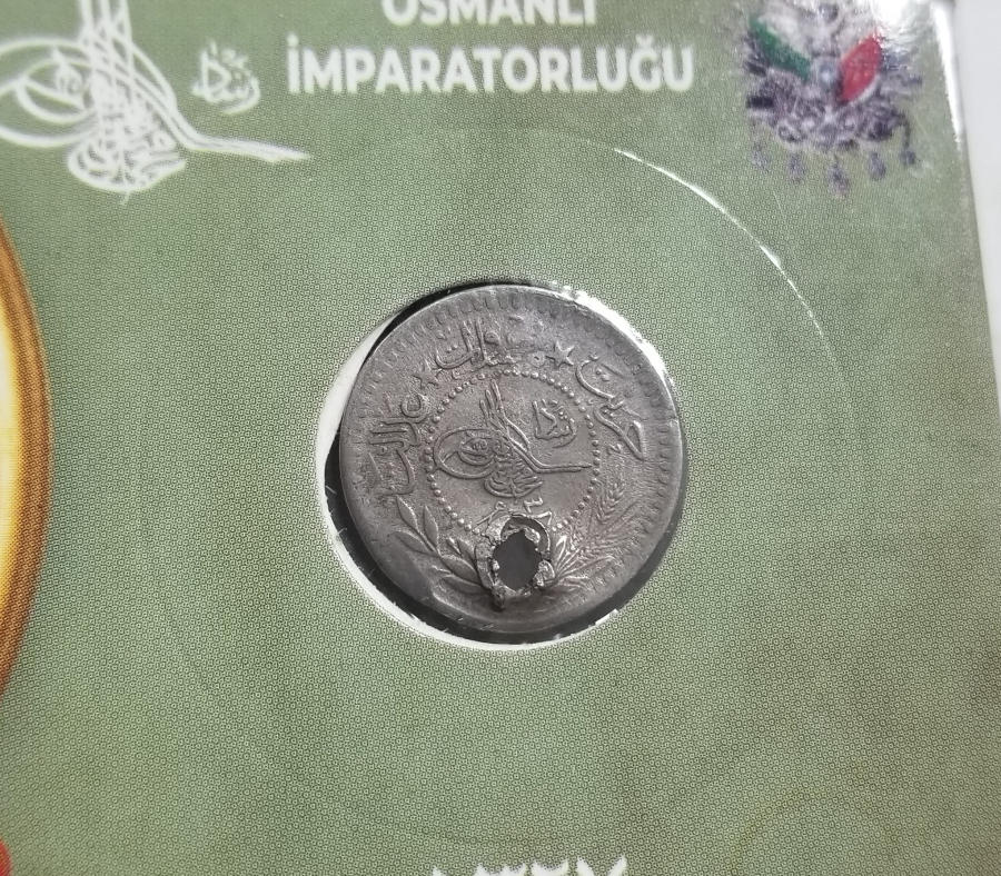 MEHMET REŞAD HAN DÖNEMİ KOLEKSİYONLUK NİKEL 5 PARA