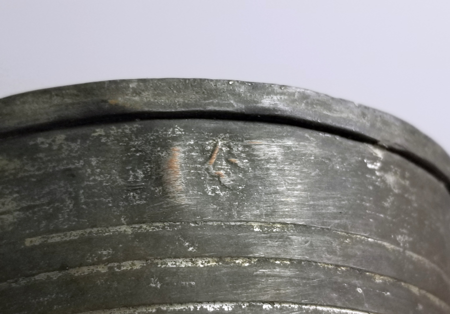 OSMANLI DÖNEMİ DAMGALI BAKIR ZEMZEM BARDAĞI