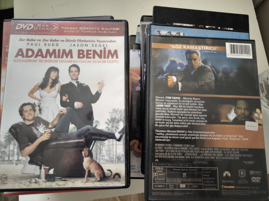 NOSTALJİK FİLM CD LERİ LOTU