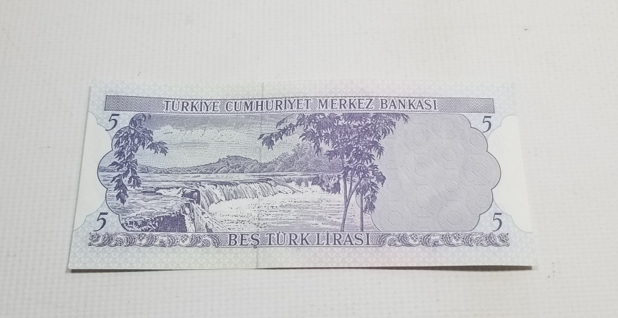 6. EMİSYON 2. TERTİP 5 TÜRK LİRASI