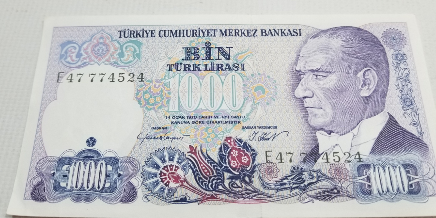 7. EMİSYON 1. TERTİP - 1000 TÜRK LİRASI-