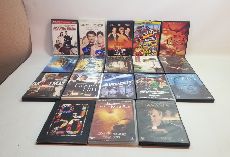 NOSTALJİK FİLM CD LERİ LOTU