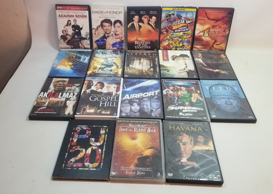 NOSTALJİK FİLM CD LERİ LOTU