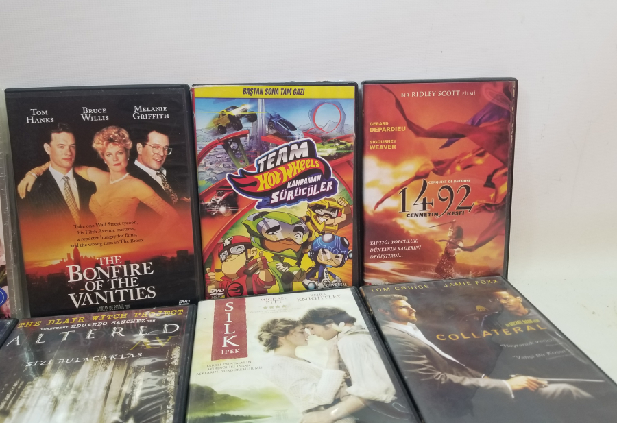 NOSTALJİK FİLM CD LERİ LOTU