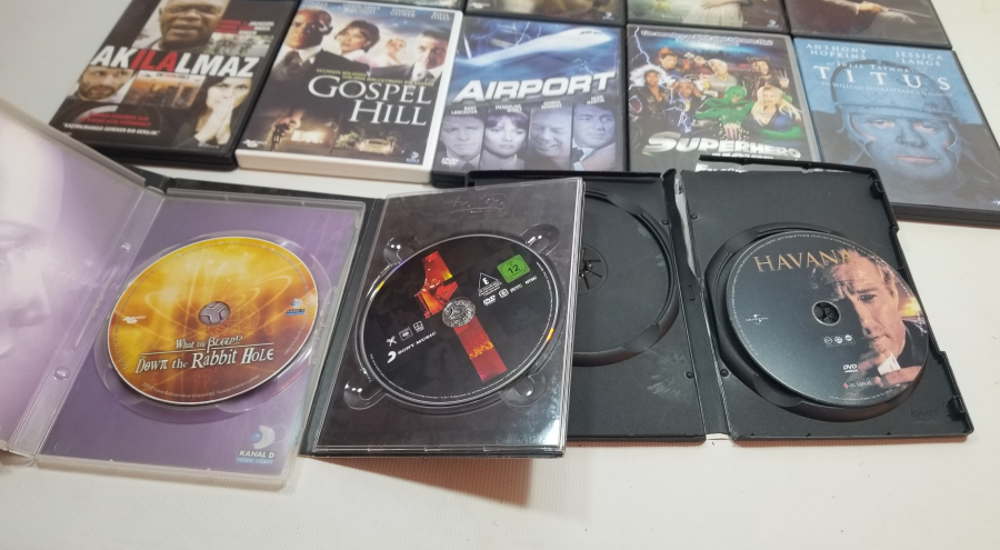 NOSTALJİK FİLM CD LERİ LOTU