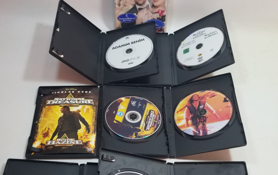 NOSTALJİK FİLM CD LERİ LOTU