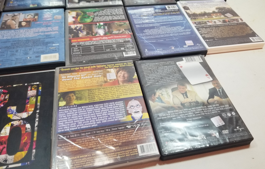 NOSTALJİK FİLM CD LERİ LOTU