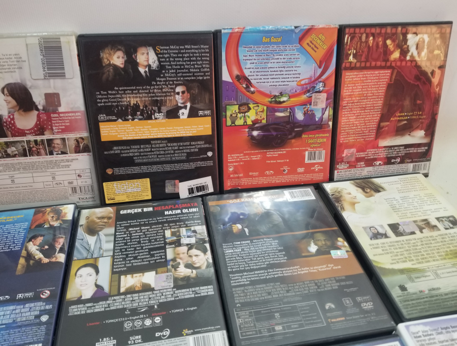 NOSTALJİK FİLM CD LERİ LOTU