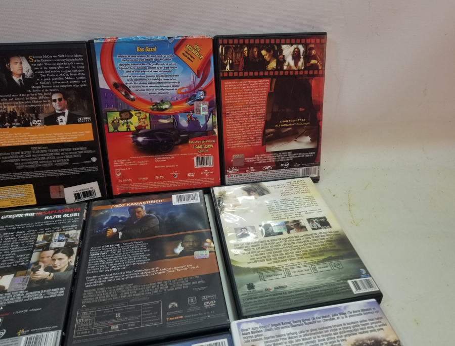 NOSTALJİK FİLM CD LERİ LOTU