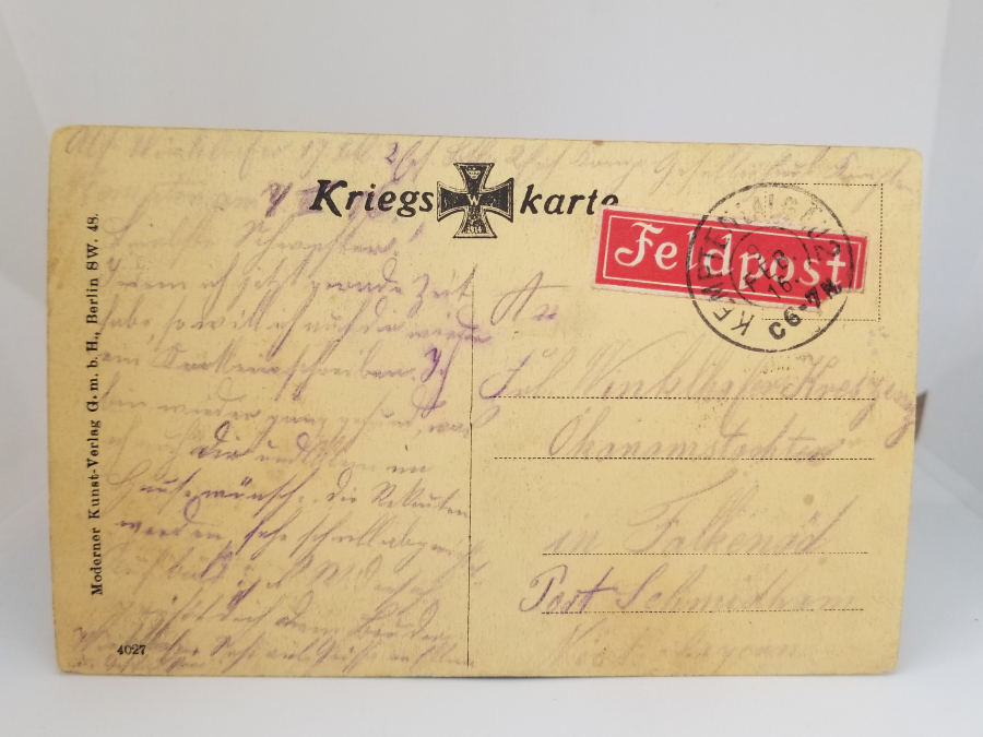 1. DÜNYA SAVAŞI DÖNEMİ İMPARATOR 2. WILLHELM VE PRENSLERİN GEÇİT TÖRENİ KONULU NADİR KARTPOSTAL